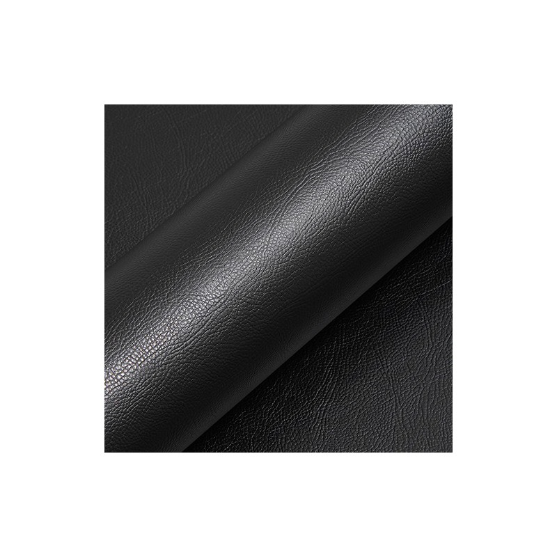 HX30PG889B - Cuir Petit Grain Noir Charbon Brillant